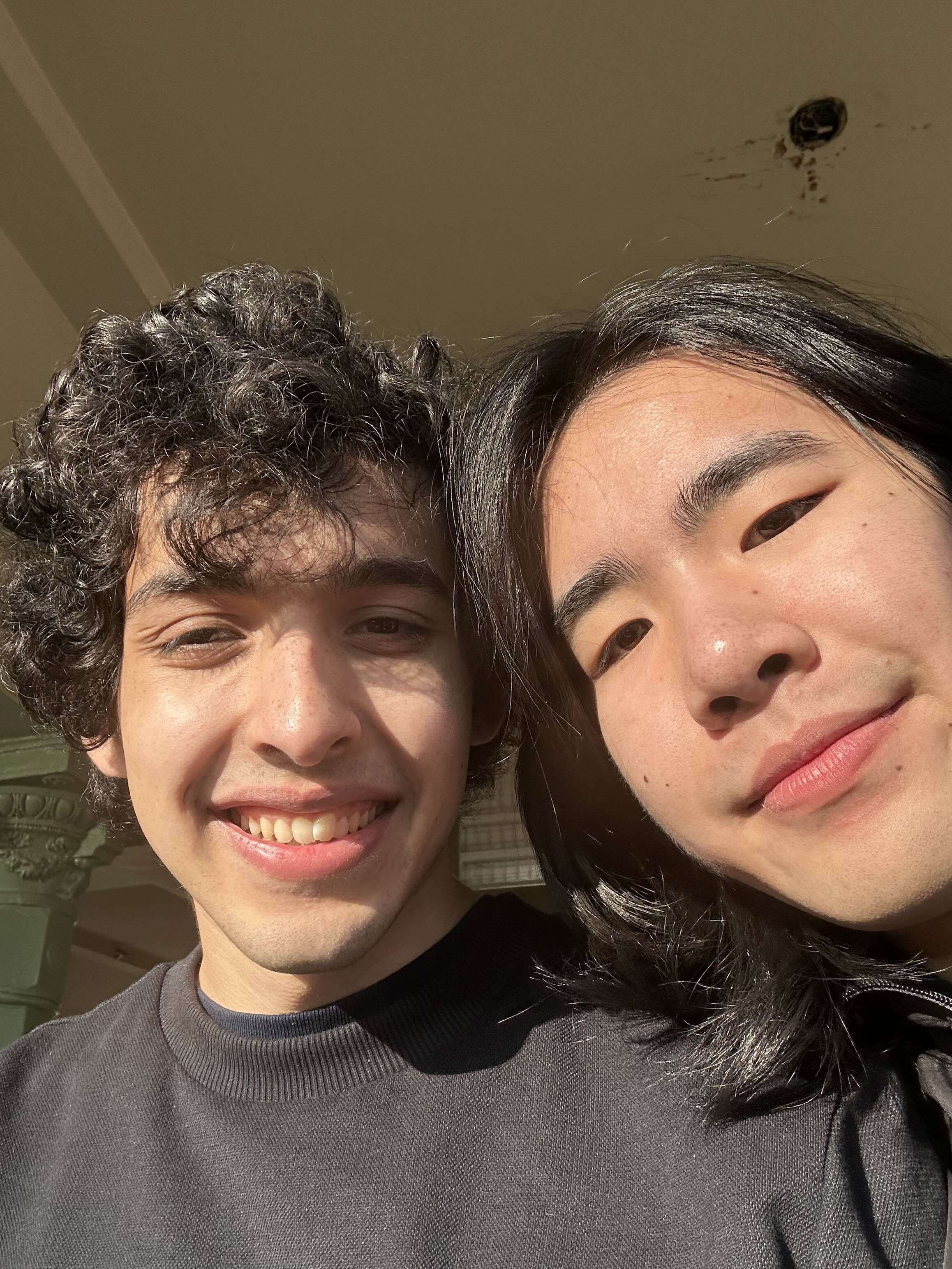 Chris and boyfriend's headshot